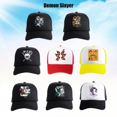 12 Styles Demon Slayer: Kimetsu no Yaiba Cartoon Hat Anime Baseball Cap