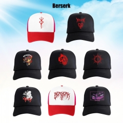 12 Styles Berserk Cartoon Hat Anime Baseball Cap