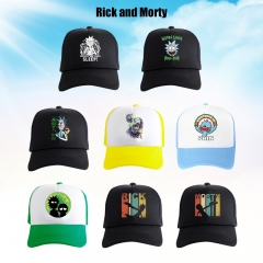 10 Styles Rick and Morty Cartoon Hat Anime Baseball Cap