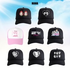 9 Styles NANA Cartoon Hat Anime Baseball Cap