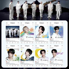 ENH透卡 新专辑BadDesire周边小卡StrayKids李龙馥可爱收藏卡片