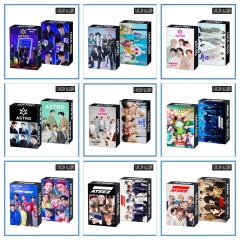 热卖明星周边Straykids ATEEZ astro nct lomo新专辑卡祝福小卡片