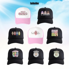 16 Styles POP MART Labubu Cartoon Hat Anime Baseball Cap