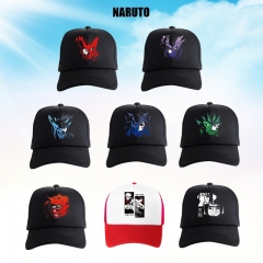 10 Styles Naruto Cartoon Hat Anime Baseball Cap