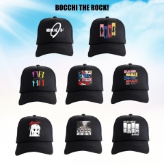 9 Styles Bocchi the Rock! Cartoon Hat Anime Baseball Cap
