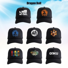 10 Styles Dragon Ball Z Cartoon Hat Anime Baseball Cap