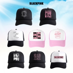 10 Styles K-POP BLACKPINK Cartoon Hat Anime Baseball Cap