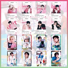 2 Styles K-POP Stray Kids Cartoon Anime PVC Card