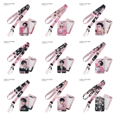 定 制STRAYKIDS新专DOIT周边长款手机亚克力挂件胸牌推拉滑盖卡套