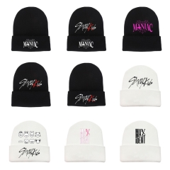 11 Styles K-POP Stray Kids Cartoon Cap Anime Knitted Hat