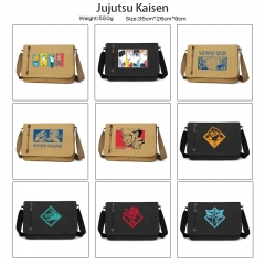 10 Styles Jujutsu Kaisen Cartoon Canvas Anime Crossbody Bag