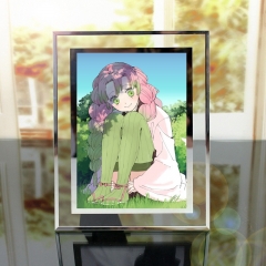 15*20cm Demon Slayer: Kimetsu no Yaiba Cartoon Anime Crystal Photo Frame