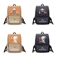 8 Styles Jujutsu Kaisen Cartoon Canvas Anime Backpack Bag
