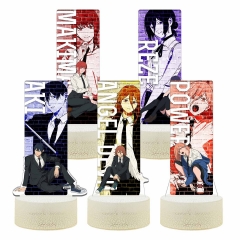 裂纹触摸16彩灯座 电锯人蕾塞篇Chainsaw Man Reze动漫周边内印遥控16彩色小夜灯