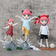 3 Styles SPY×FAMILY Anya Forger Cartoon Anime PVC Figures