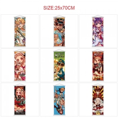 25*70cm 10 Styles Toilet-Bound Hanako-kun Cartoon Wallscrolls Waterproof Anime Wallscrolls