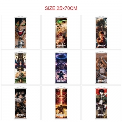 进击的巨人-10款 新世界 25x70挂画-单幅（5件起批）