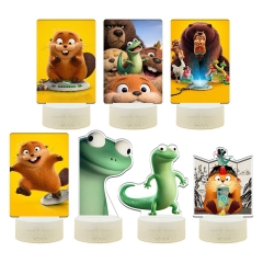 Hoppers河狸变身计划周边CNC切割遥控16彩色小夜灯跨境货源