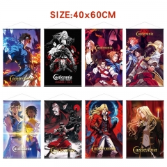 40*60cm 10 Styles Castlevania Cartoon Wallscrolls Waterproof Anime Wallscrolls