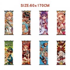 60*170cm 10 Styles Toilet-Bound Hanako-kun Cartoon Wallscrolls Waterproof Anime Wallscrolls