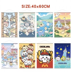 40*60cm 10 Styles Chiikawa Cartoon Wallscrolls Waterproof Anime Wallscrolls