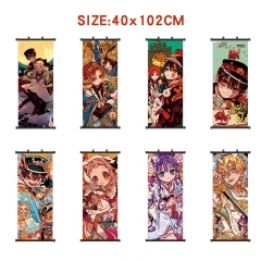 40*102cm 10 Styles Toilet-Bound Hanako-kun Cartoon Wallscrolls Waterproof Anime Wallscrolls