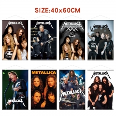美国金属核乐队Metallica-10款  新世界 40x60挂画（有带挂绳）