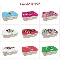 10 Styles The Powerpuff Girls Cartoon UV Anime Lunch Box