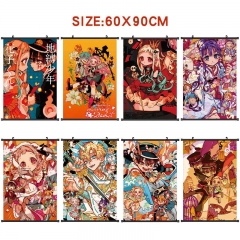 60*90cm 12 Styles Toilet-Bound Hanako-kun Cartoon Wallscrolls Waterproof Anime Wallscrolls