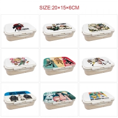 10 Styles SPY×FAMILY Cartoon UV Anime Lunch Box