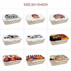 17 Styles One Piece Cartoon UV Anime Lunch Box