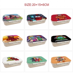 10 Styles Among Us Cartoon UV Anime Lunch Box