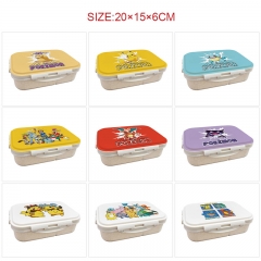 12 Styles Pokemon Cartoon UV Anime Lunch Box