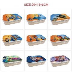 11 Styles Zootopia Cartoon UV Anime Lunch Box