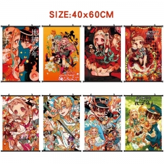 40*60cm 12 Styles Toilet-Bound Hanako-kun Cartoon Wallscrolls Waterproof Anime Wallscrolls