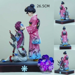 26.5CM Demon Slayer: Kimetsu no Yaiba Akaza Cartoon Anime PVC Figures