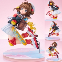 17CM Card Captor Sakura Cartoon PVC Anime Figure Toy Doll