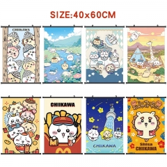 40*60cm 11 Styles Chiikawa Cartoon Wallscrolls Waterproof Anime Wallscrolls