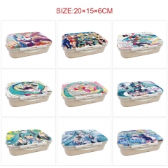 10 Styles Hatsune Miku Cartoon UV Anime Lunch Box