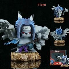 11cm Pokemon Naruto  Cartoon Anime PVC Figure Toy Doll