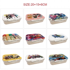 10 Styles Demon Slayer: Kimetsu no Yaiba Cartoon UV Anime Lunch Box