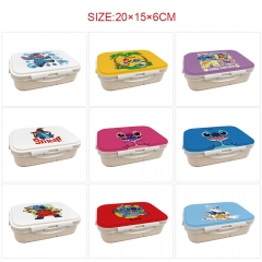 10 Styles Lilo & Stitch Cartoon UV Anime Lunch Box