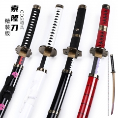 （Wooden）10 Styles 104CM One Piece Anime Wooden Sword Katana
