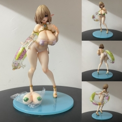 22CM Vertex Dark Elf Village Girl Cartoon Sexy Girls Anime PVC Figure