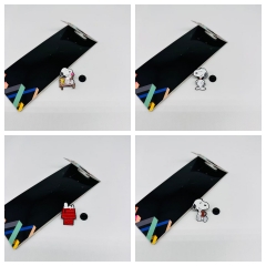 6 Styles Snoopy Cartoon Pin Anime Brooch