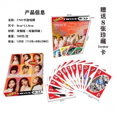 5 Styles 120PCS/SET K-POP Twice Cartoon Anime Paper Poker