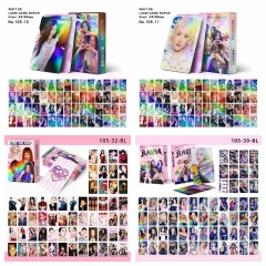 5 Styles 60PCS K-POP BLACKPINK Cartoon Anime Lomo Card