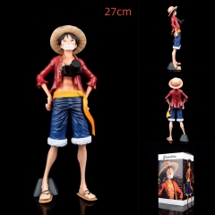 27cm One Piece Monkey D Luffy Cartoon Anime PVC Figure