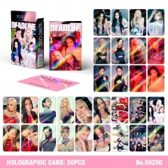 30PCS/SET K-POP BLACKPINK Cartoon Anime Lomo Card
