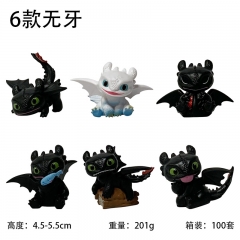 OPP Bag）6PCS/SET How to Train Your Dragon Cartoon Anime PVC Figures